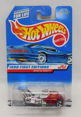 Hot Wheels Whatta Drag 1998 First Editions (New/Sealed)