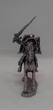 Load image into Gallery viewer, Ral Partha Pewter Knight On Horse Mini Statue D&amp;D Fantasy PP 231 Figurine

