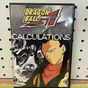 Dragon Ball GT Calculations Japanese Anime 2003