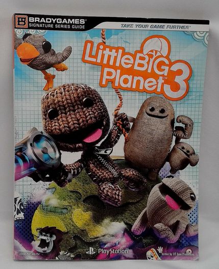 Little Big Planet 3 Brady Games Signiture Series Strategy Guide PS3/PS4 2014