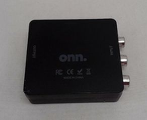 ONN. Composite AV  to HDMI Converter  No Chords