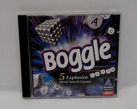 Boogle 5 Explosive Word Search Games PC CD 1997