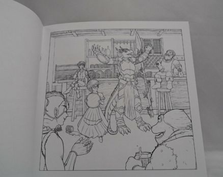 The Dungeonmeister Goblin Quest Coloring Book