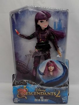 Disney Descendants 2 Isle of the Lost Mal Doll w Purple Hair