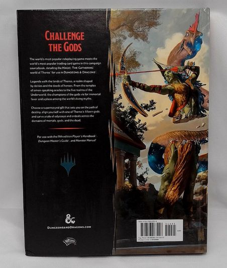 D&D Mythic Odysseys Of Theros (Compaign Setting And Adventure) 2020