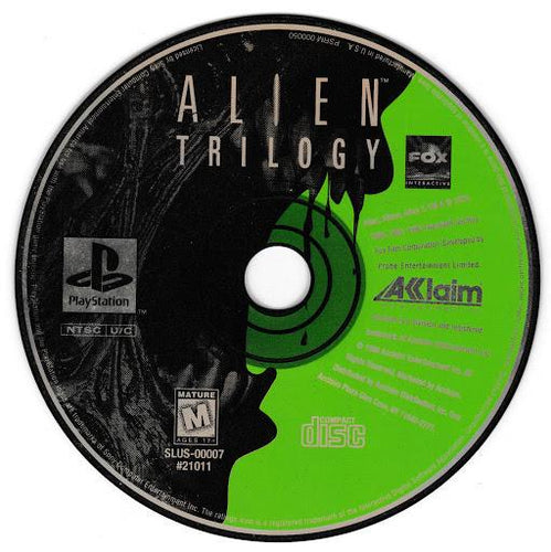 Alien Trilogy | Playstation [game only]