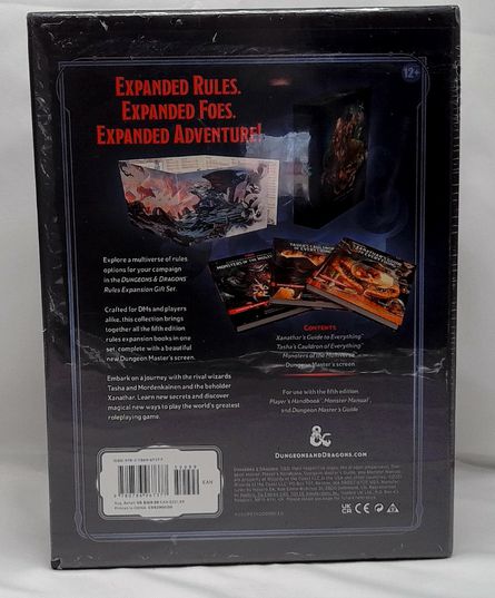 D&D Rules Expansion Gift Set (D&D Books) Tasha's Culdren Of Ev [NEW]