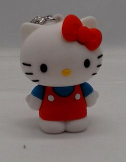 Load image into Gallery viewer, Hello Kitty Sanrio 2” Figurine Bag Keychain
