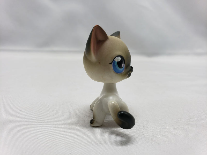 Load image into Gallery viewer, 2005 Littlest Pet Shop #5 SIAMESE Cat Blue Dot Eyes

