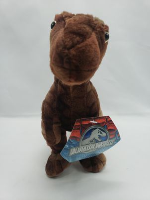 Jurassic World Red Brown T-Rex Dinosaur Plush Stuffed Animal Toy Factory