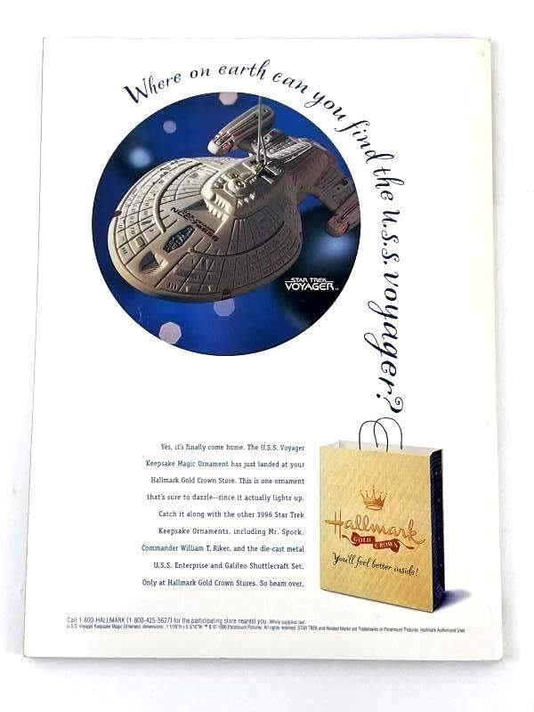 Load image into Gallery viewer, Vtg Starlog 1996 Star Trek Official Anniversary Magazine Beginning to the Future
