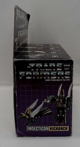 Transformers Insecticon: Kickback G1, Vintage 1985 Opened [CIB]