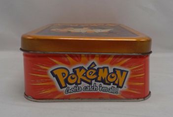 Load image into Gallery viewer, 1999 Topps Pokemon Meowth Tin Case (Empty)
