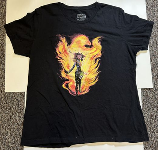 Load image into Gallery viewer, Marvel The Phoenix Shirt Size 3XL Color Black
