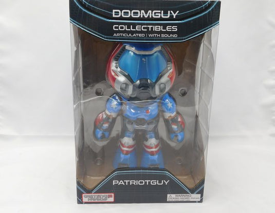 Doom Eternal Doomguy Patriot Guy Slayer Figure Statue PVC 9
