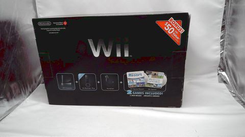 Nintendo Wii Sport Resort Pack Console Black [new]