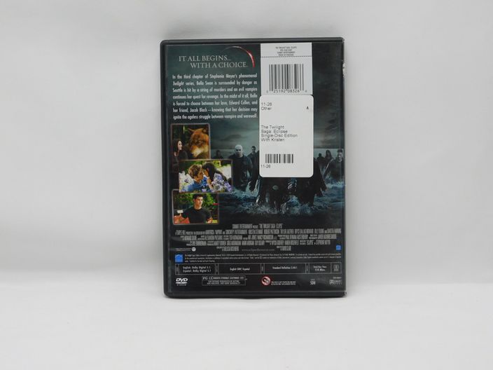 Load image into Gallery viewer, The Twilight Saga: Eclipse (2010, Full Screen DVD) Single Disc Edition
