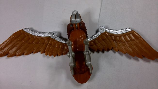Load image into Gallery viewer, 2003 Mattel Masters of The Universe 200x MOTU He-man Eagle Flight-pak Zoar
