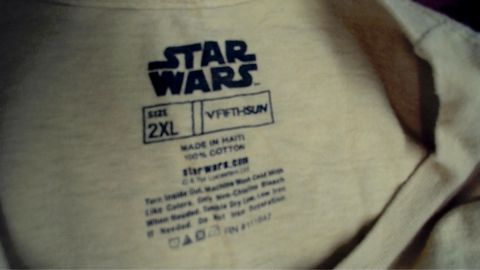 Yellow Star Wars Falcon Shirt Size 2XL