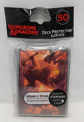 Load image into Gallery viewer, Dungeons &amp; Dragons Fire Giant Standard Sized Sleeves 50 Count (New)
