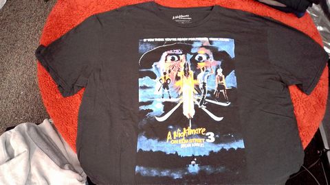 Load image into Gallery viewer, A Nightmare on Elm Street 3 Dream Warriors Shirt Size 2XL Color Black
