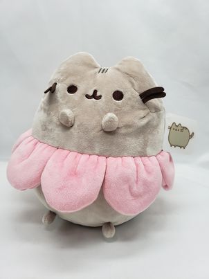 Load image into Gallery viewer, NEW GUND Pusheen Flower Petal Cute Super Soft Plush Sweet Cat Toy Ages 8+
