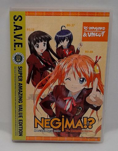 Negima: S.A.V.E The Complete Series DVD 2011 4-Disc Set