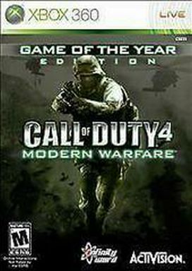 Xbox 360 Call Of Duty 4 Modern Warfare [Game Of The Year][CIB]