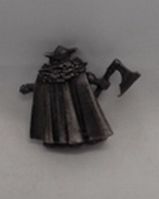 Load image into Gallery viewer, Rawcliffe Pewter Miniature Knight with Axe
