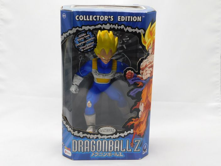 Load image into Gallery viewer, Dragon ball Z Collector&#39;s Edition 9&quot; SS Vegeta Figure Irwin Toy 2001 NIB
