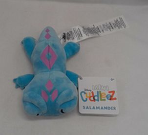 Load image into Gallery viewer, 6&quot; Disney Mini Cuddleez Frozen 2 Sleepy Bruni Blue Salamander Plush

