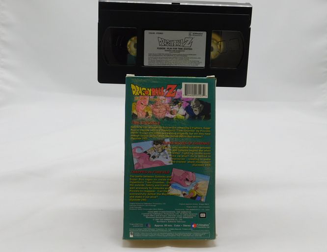 Load image into Gallery viewer, Dragon Ball Z Fusion Play For Time VHS VCR Video Tape Movie Used Anime
