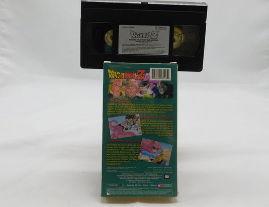Dragon Ball Z Fusion Play For Time VHS VCR Video Tape Movie Used Anime