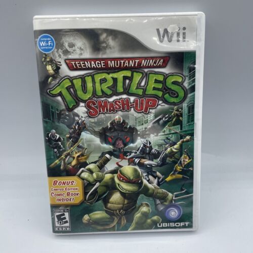 Teenage Mutant Ninja Turtles SMASH-UP Nintendo Wii TMNT [cib]