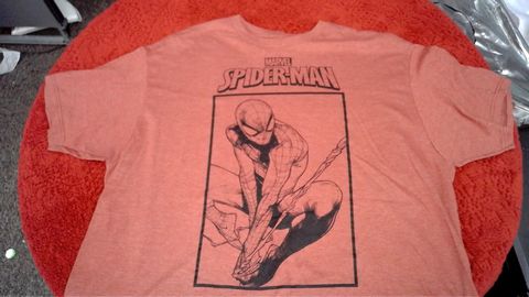 Marvel Spiderman Shirt Size 2Xl Color Red