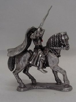 Ral Partha Pewter Knight On Horse Mini Statue D&D Fantasy PP 231 Figurine