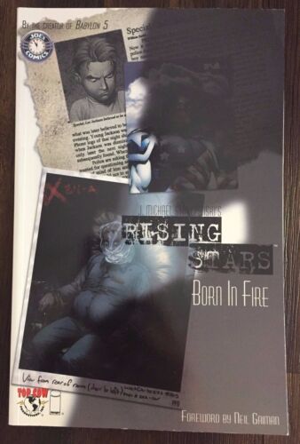 RISING STARS BORN IN FIRE Graphic Novel 2000 Image Comics