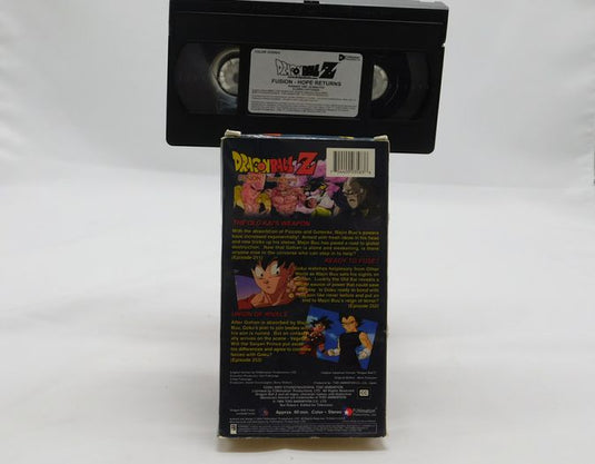 Dragon Ball Z - Fusion: Hope Returns VHS VCR Video Tape Movie Used Anime