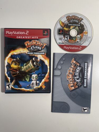 Ratchet & Clank: Going Commando (PlayStation 2, 2003) [cib]