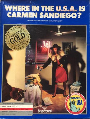 Where In The USA Is Carmen Sandiego [VGA] | PC Games  [CIB]