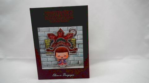 Stranger Things Eleven Vs. Demogorgon Lootcrate Diorama New Open Box Collectable