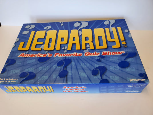 Jeopardy Board Game Pressman 2003 TV Game Show AS IS