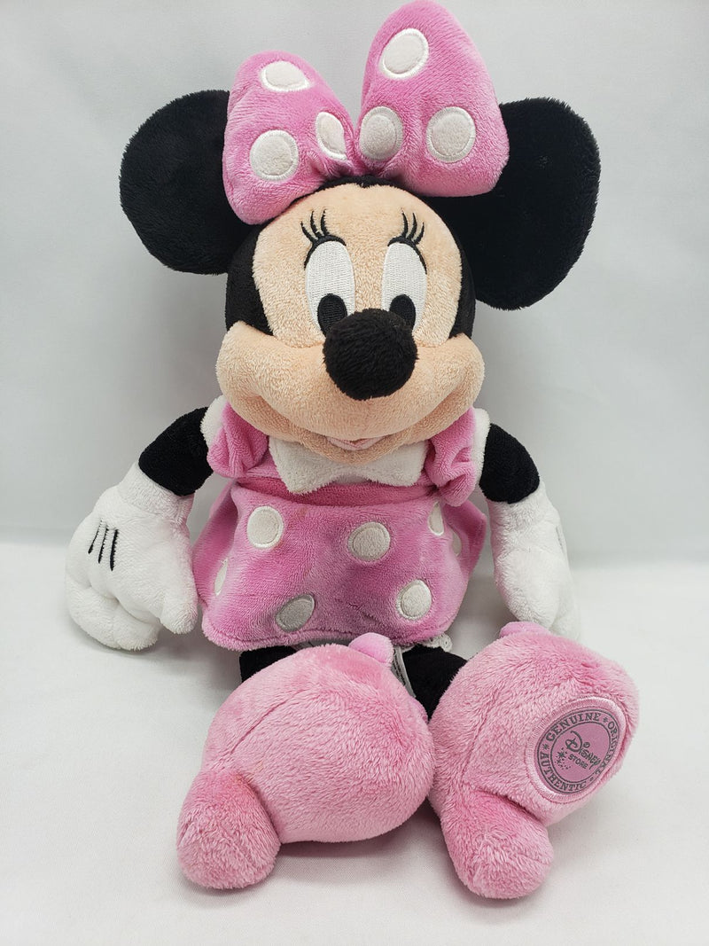 Load image into Gallery viewer, disney store pink mini mouse plush stuffed w818-7201-5
