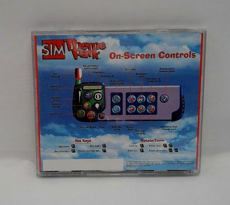 SIM Theme Park Gold Edition PC CD 2002