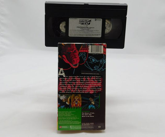 Dragon Ball GT Baby Volume 6 Preparation VHS Uncut