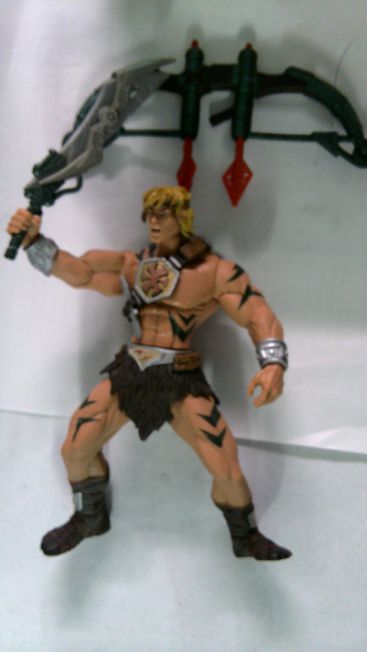 2002 Masters of the Universe Jungle Attack He-Man Action Figure Mattel