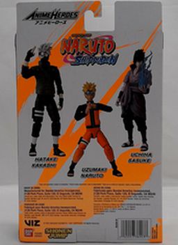 Naruto Shippuden Anime Heroes Hatake Kakashi - Bandai 6