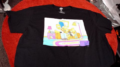 Load image into Gallery viewer, The Simpsons Shirt Size 3XL Color Black
