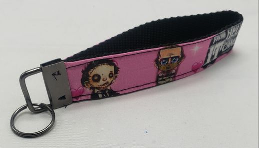 Load image into Gallery viewer, From hell it came 5.5 inch wristlet keychain
