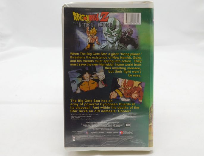 Load image into Gallery viewer, Dragon Ball Z The Return Of Cooler VHS Festure Movie Clamshell 2002
